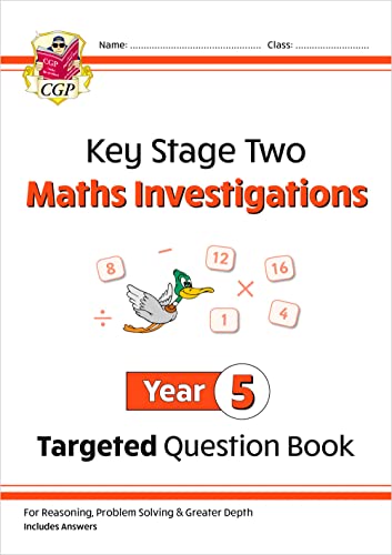 KS2 Maths Investigations Year 5 Targeted Question Book (CGP Year 5 Maths) von Coordination Group Publications Ltd (CGP)